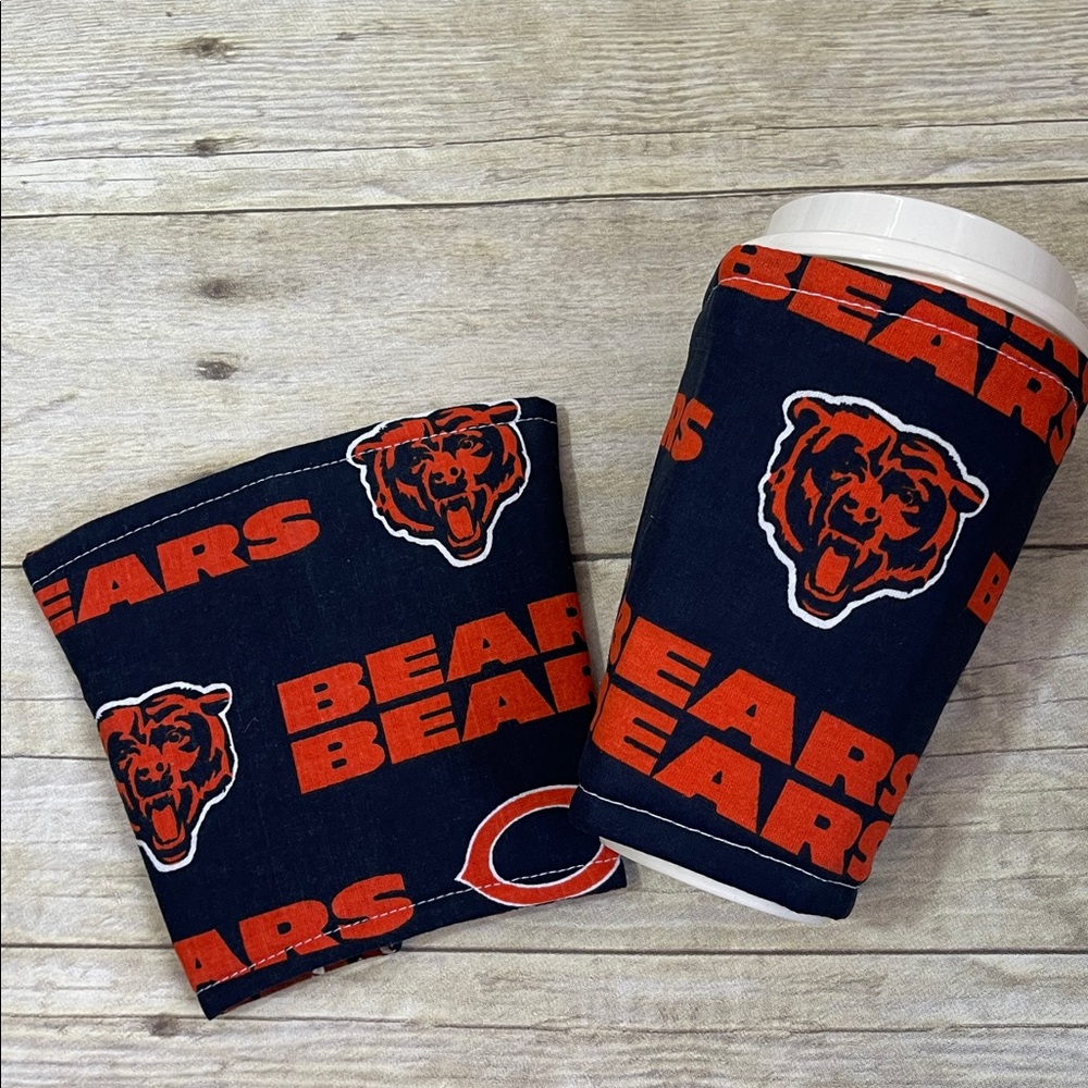 NFL Chicago Bears Cup Cozies Set of 2 Insulated Cup Holders
